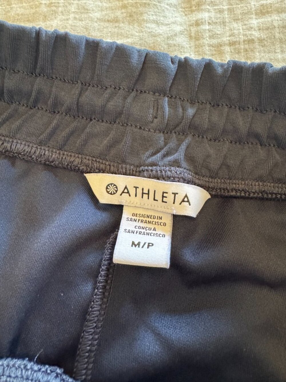 Athleta Seasoft Mid Rise Straight Pant Navy - Picture 6 of 12